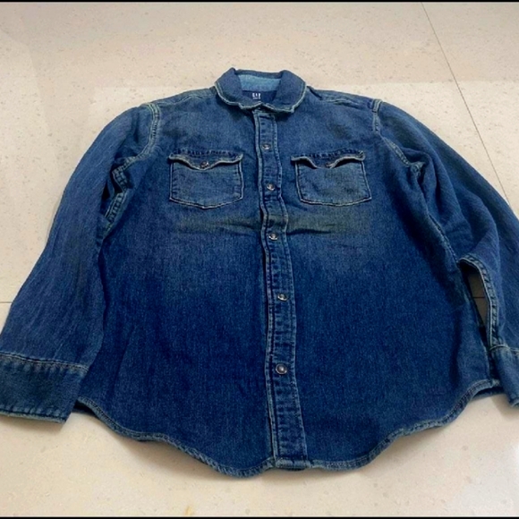 Gap Denim Longsleeves Shirt - Picture 2 of 7